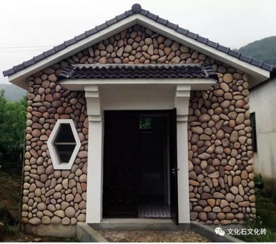 为什么说文化石里的人造鹅卵石是理想的室内外装饰材料?如何应用?